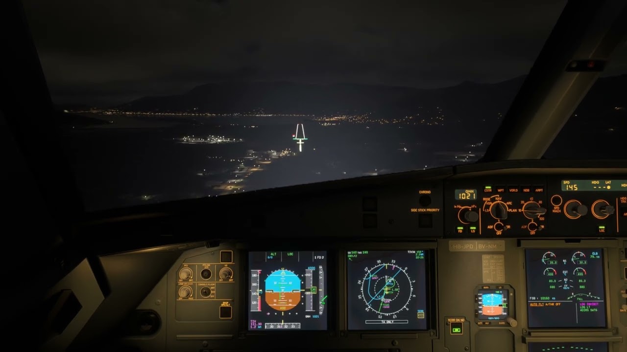 MSFS 2024 - Tivat Landing (Airbus A321 neo)