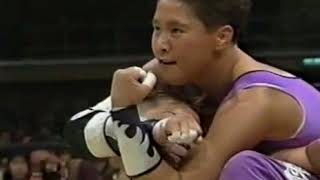 Dynamite Kansai & Mayumi Ozaki vs Manami Toyota &  Toshiyo Yamada   AJW 11 26 1992