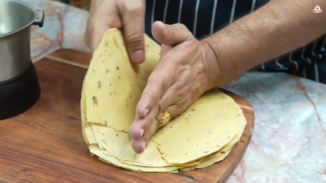 पापड़ को पीसकर बनाएंगे ऐसी रेसिपी ,जिसे खाकर सबके मुंह से निकलेगा वाह ...