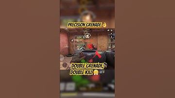Double Grenade, Double Kill 😤💣 | CODM #Shorts