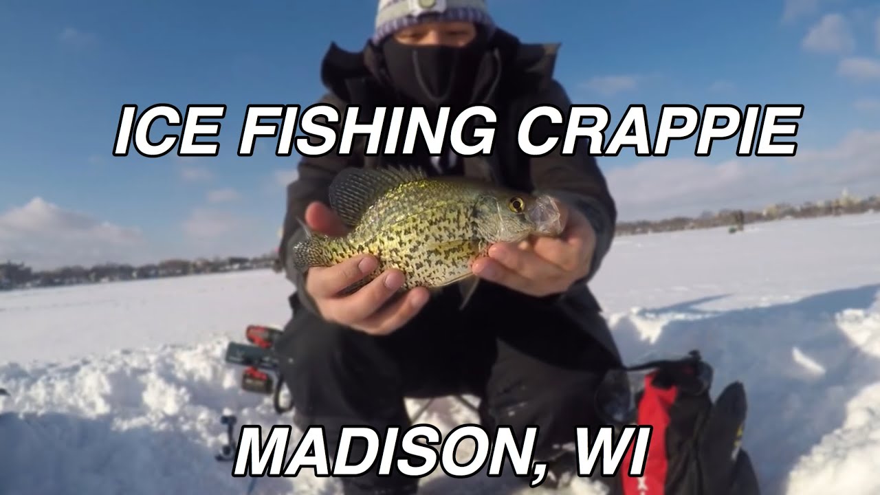 Ice Fishing Crappie📍madison, wi YouTube