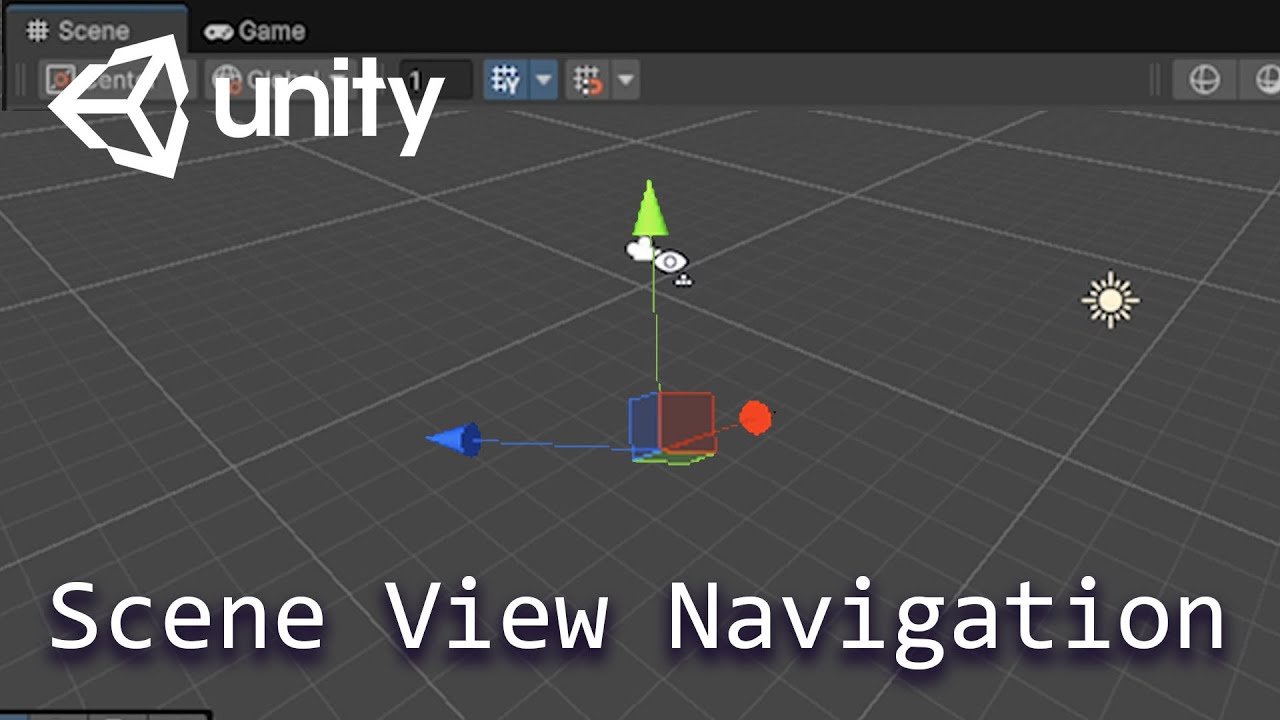 Navigating the Scene View - Unity Game Engine Fundamentals - YouTube