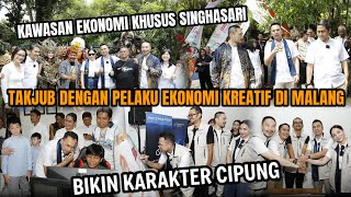 RAFFI AHMAD TAKJUB DENGAN PELAKU EKONOMI KREATIF DI MALANG‼️KAWASAN EKONOMI KHUSUS SINGHASARI (KEK)