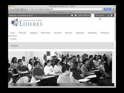 Tutorial Plataforma Edu Tool/ Universidad para Líderes UPL.