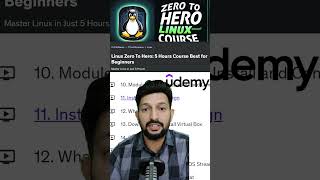 Linux Course in just $9 or 449 ₹ | Link in Description