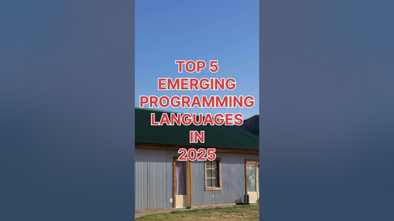 Top 5 Emerging Programming Languages in 2025 #programming #coding # ...