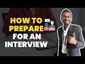 How to prepare for an interview  pawan ss