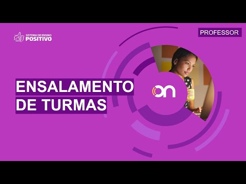 Tutorial Positivo On - Ensalamento turma