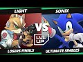 LVL UP EXPO 2023 Losers Finals - Sonix (Sonic) Vs. Light (Fox) SSBU Ultimate Tournament