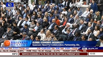 Global Economic Inequality: Isaacson Says Global Trade, Digital Tech Benefit Few