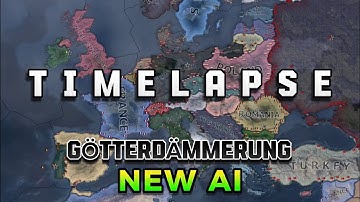 Historical Timelapse New DLC and New AI Hoi4 1936-1945