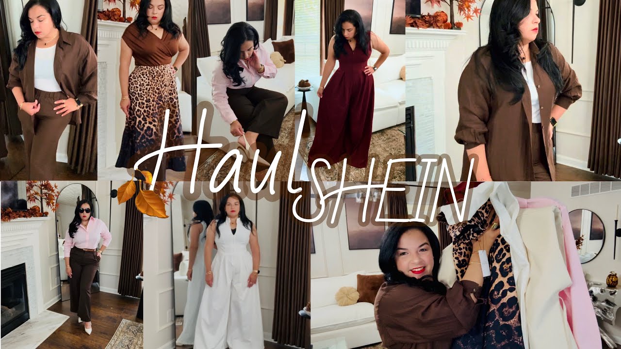 Haul  de SHEIN Ropa DE  Otoño 🍁🤎 TENDENCIAS DE OTOÑO 2025 🤎 Nady