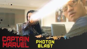 Captain Marvel Photon Blast effect