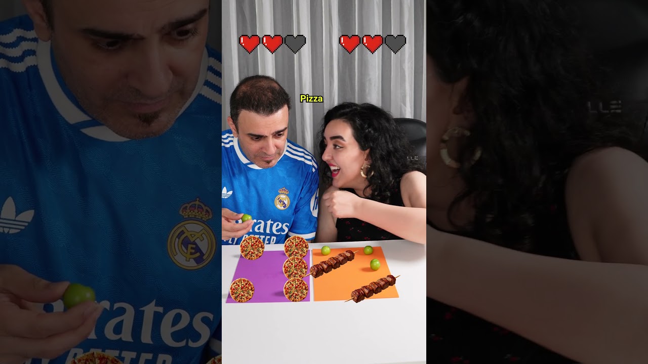 KEBAB vs PIZZA Challenge!😋😍