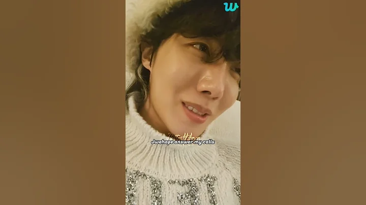 Jin called Jhope from Jin's military service 🥺 - DayDayNews