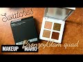 Makeup by Mario Bronzey Glam quad swatches