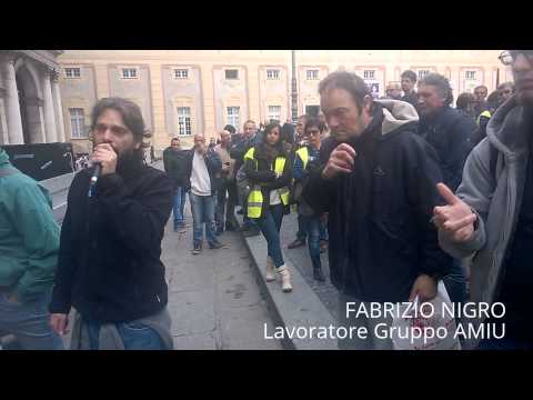 Lavoratori AMIU Genova in lotta