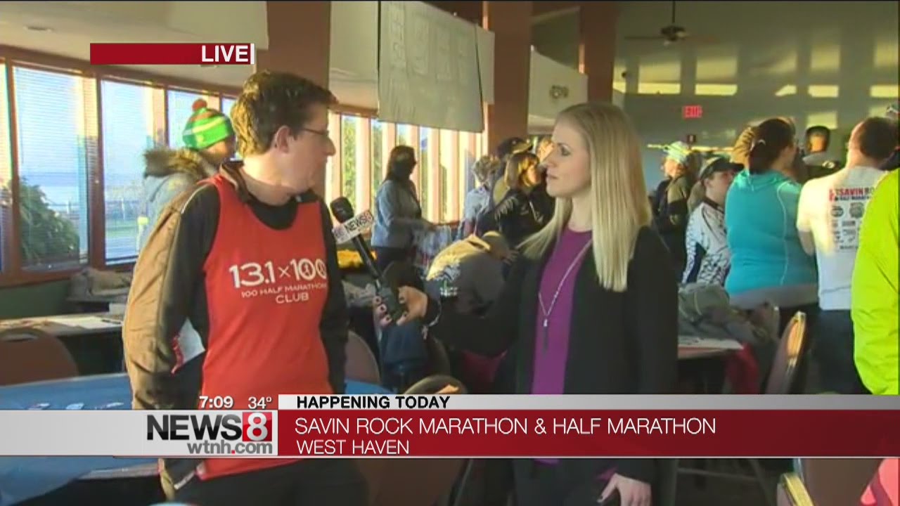 Hundreds of runners compete in Savin Rock Marathon & Half Marathon