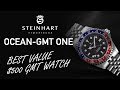 Best Value $500 GMT Watch | Steinhart GMT-Ocean One 42mm Pepsi