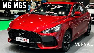 2024 MG Motor MG 5 Red ( New Model )  Panoramic Sunroof | Hyundai Verna 2024 & Hyundai Creta Killer