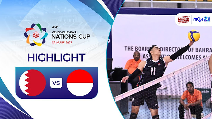 Bahrain 3-0 Indonesia | Highlight AVC Men's Nations Cup 2025 | Moji