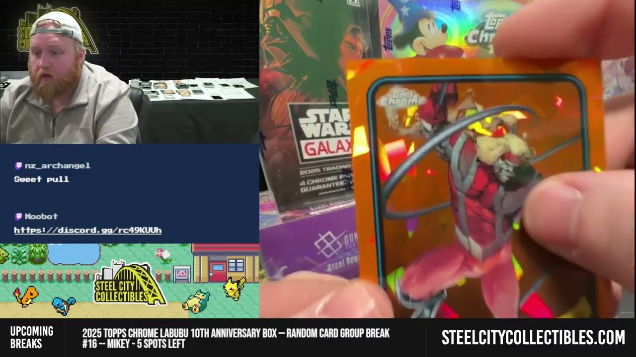 2025 Topps Marvel Chrome Sapphire Edition Box -- Random Pack Group Break #6 -- Mikey