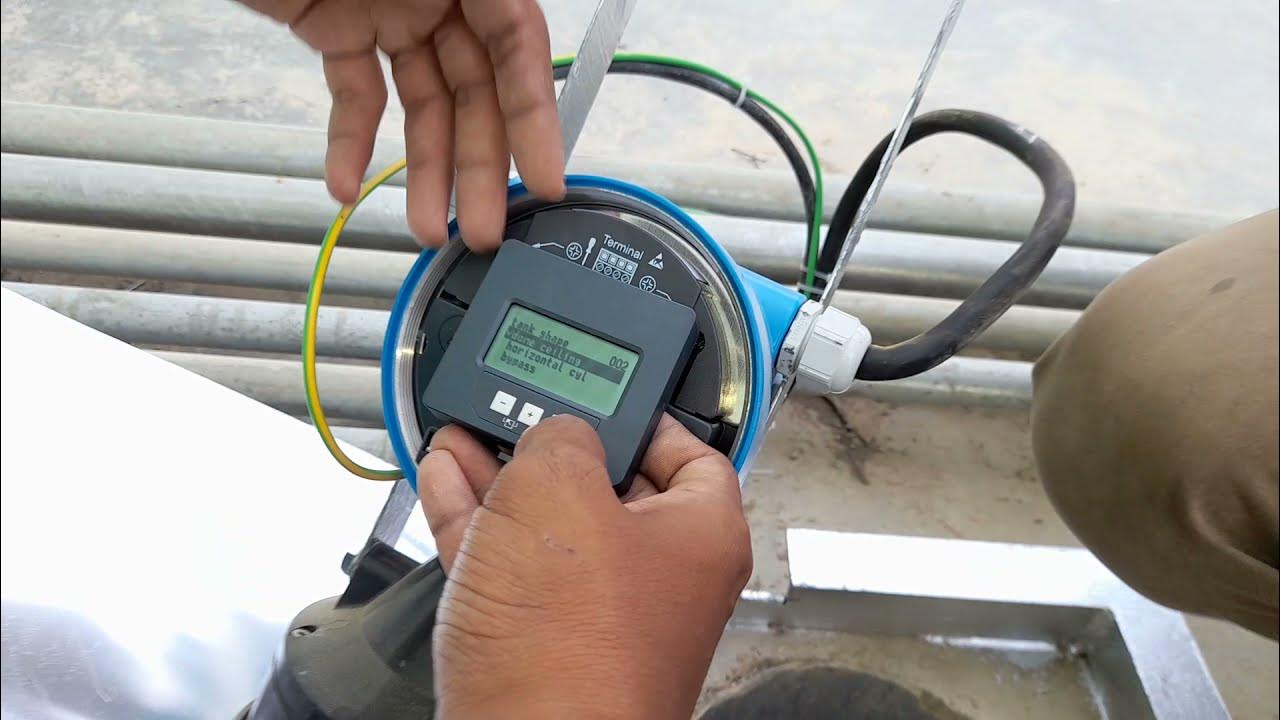 How To Calibrate Underground Tank Level Transmitter Of Endress