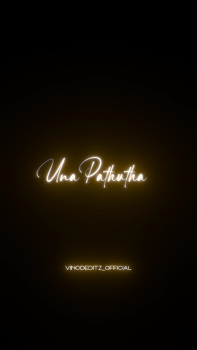 Una pathutha thadu maruren 🥴Ammadi un azhagu ❤️ black screen WhatsApp status