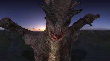 Iclone Dragon Popcornfx with fire and smoke. View in 720p aug 1