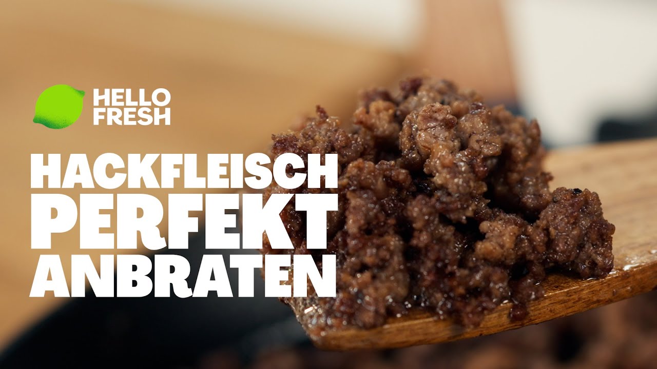 Hackfleisch perfekt anbraten