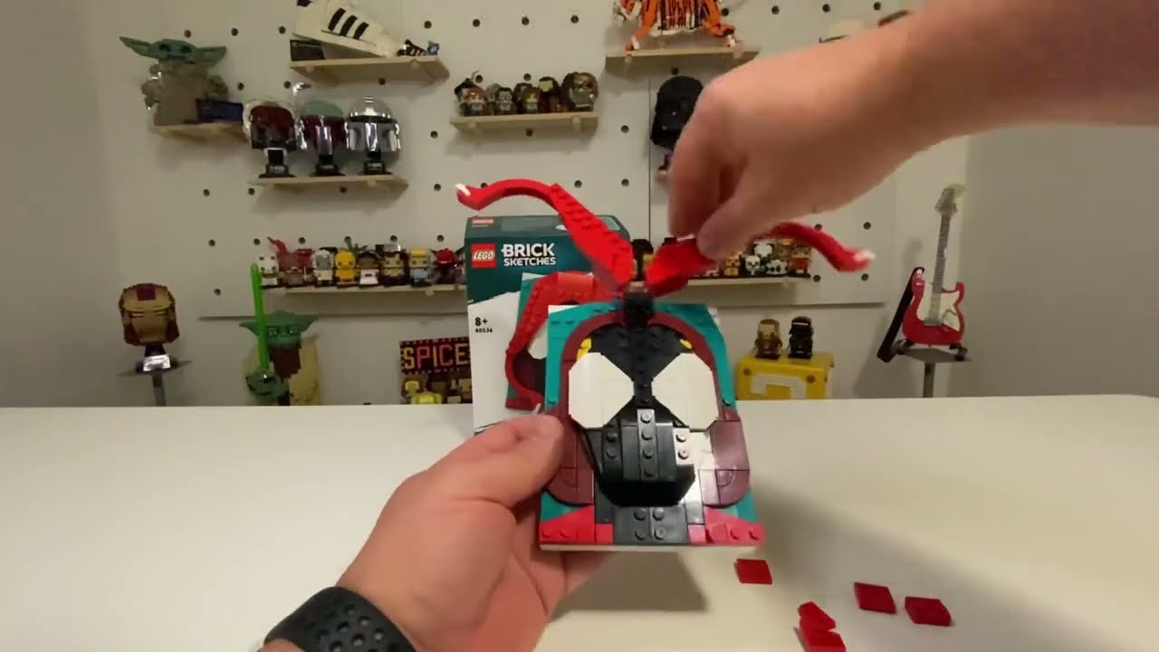 Lego Sunday Morning Buildz - Brick Sketches Spider-Man