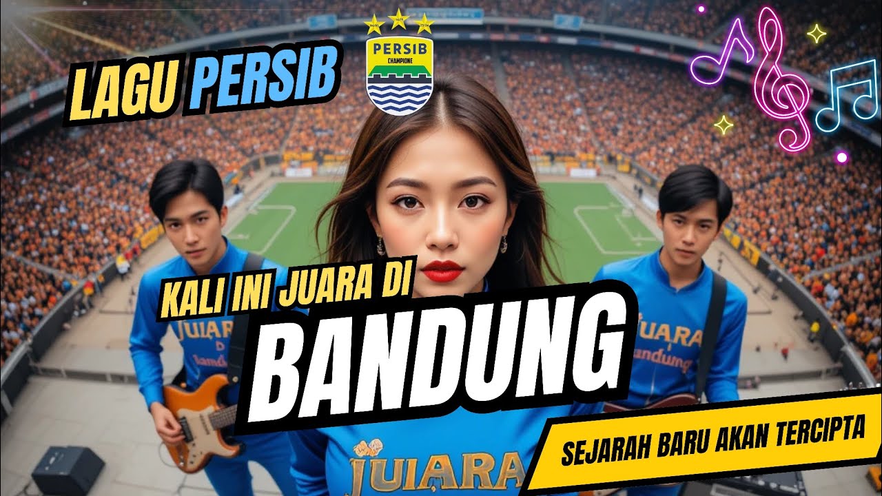 AKHIRNYA!! Persib JUARA!!! ‘Kali Ini Juara di Bandung’ Lagu Spesial Untuk Persib Juara