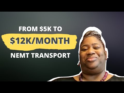 Starting a $12k/Month Non Emergency Medical Transportation(NEMT) Business In Sugar Land, TX