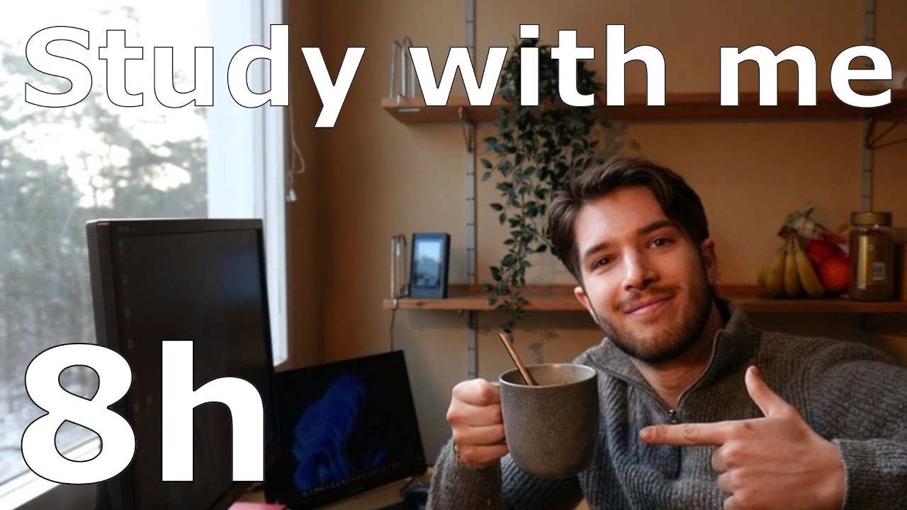 [LIVE🔴] STUDY WITH ME (8h) Cozy Stream in Sweden📚🫡 - YouTube