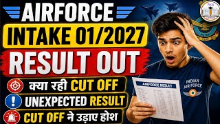 🚨 Airforce Result Out 01/2027 | क्या रही Cut Off 😱 | Complete Details By Adarsh Sir #airforceresult
