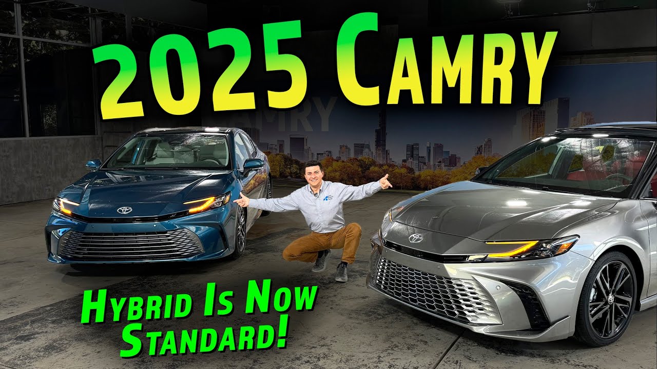 2025 Toyota Camry Goes Hybrid Only and Offers AWD