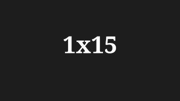 Solution to 1x15