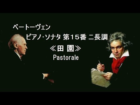 ベートーヴェン ピアノ・ソナタ 第15番 ｢田園｣ ニ長調 作品28 バック