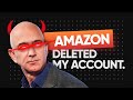 Amazon cancelled my account after exposing their wrongful lockout of a paying customer