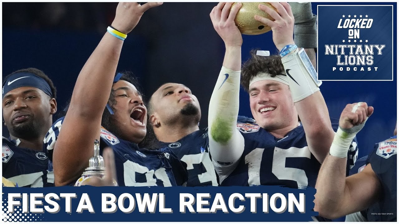 WATCH: REACTION: Penn State Nittany Lions defeat Boise State in the College Football Playoff