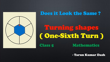 One Sixth Turn | Rotational Symmetry | Does it Look the Same ? | Mathematics | By Tarun Kumar Dash