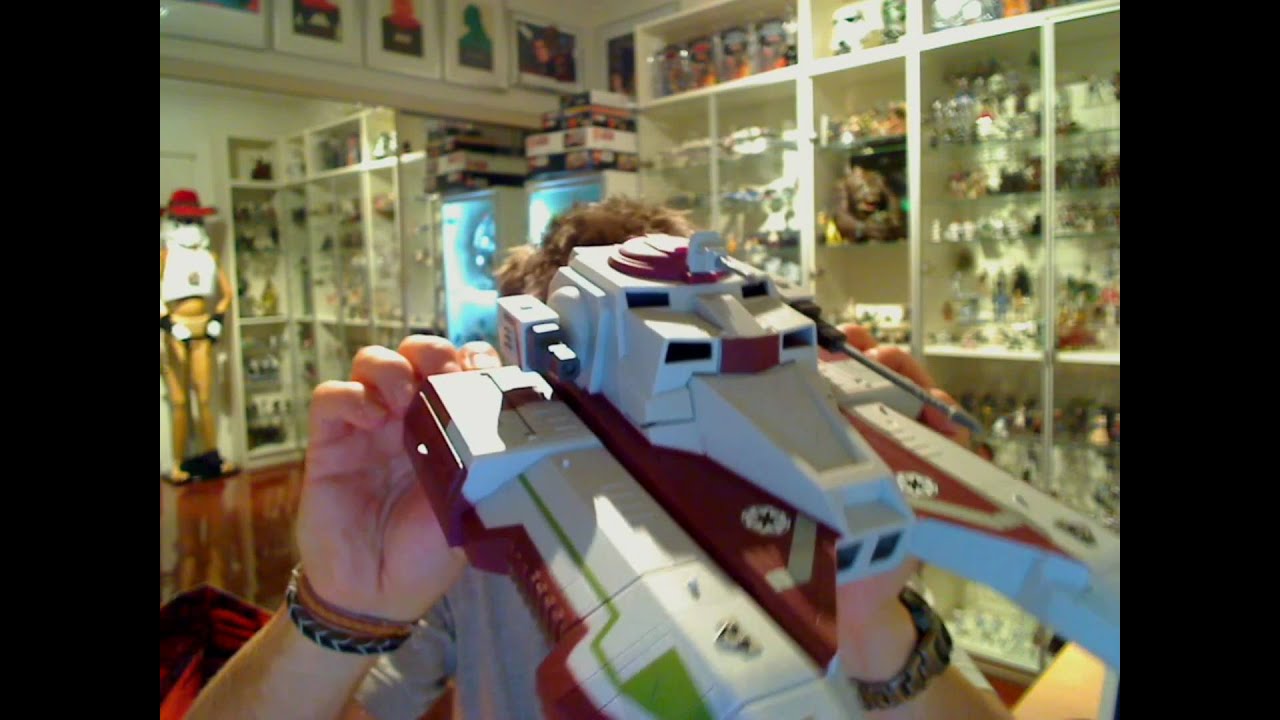 Star Wars The Clone Wars Republic Fighter Tank HD Review | www.flyguy.net - YouTube