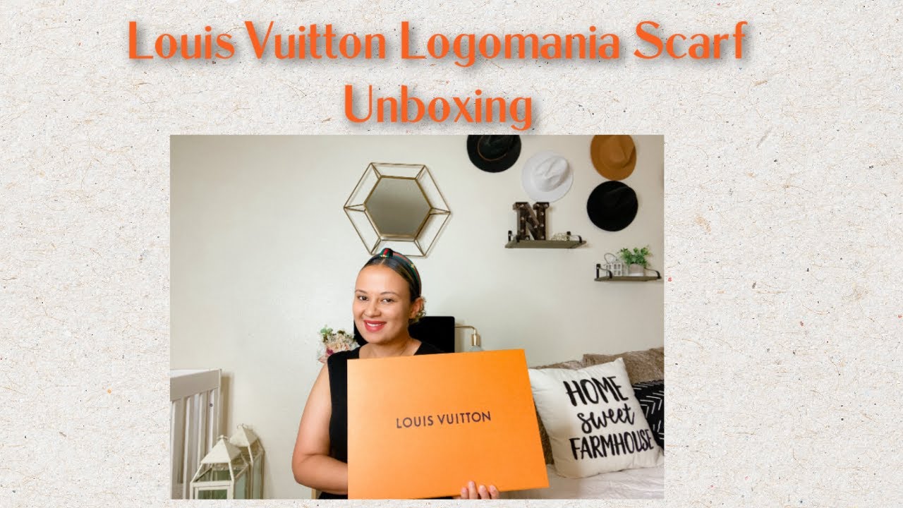 LOGOMANIA SCHAL - LOUIS VUITTON - REVIEW 