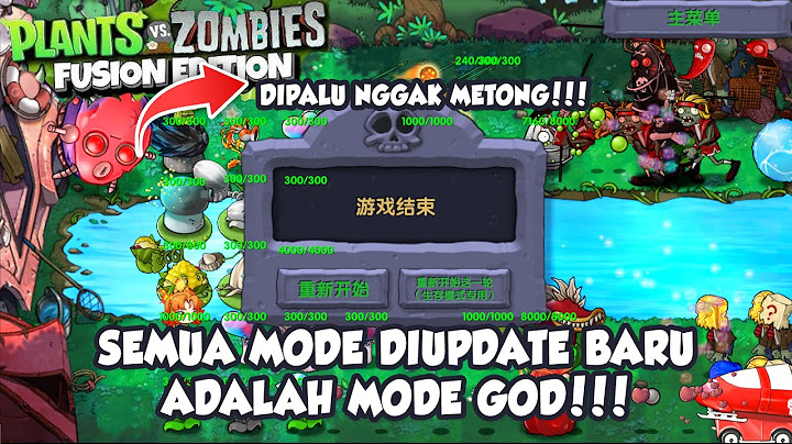 KALI INI AKU HARUS MENDAPATKAN TANAMAN RATU ANIME PVZ FUSION - PLANTS VS ZOMBIE FUSION 2.2.1