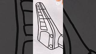 train 🚂 easy drawing and painting 🖌️🎨 video for kids