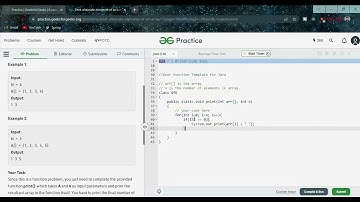 Print alternate elements of an array | GFG Practices