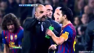 Fc barcelona vs sporting gijon 2-1 ...