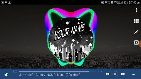 How to make Audio spectrum and Logo in Android | Avee player