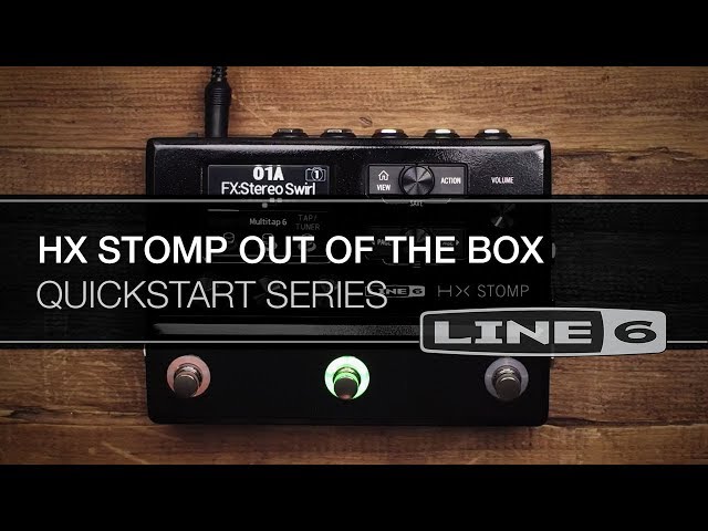 【箱・説明書無し】Line6 HX stomp HX Stomp Out of the Box | Line 6 - YouTube