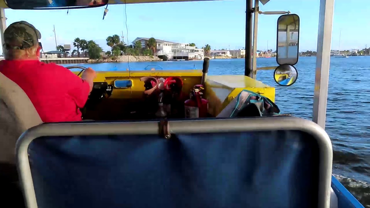 Duck Boat Tours Galveston Texas Full Video YouTube